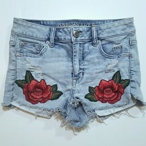 American Eagle Outfitters HighRise Cutoff Jean Shorts